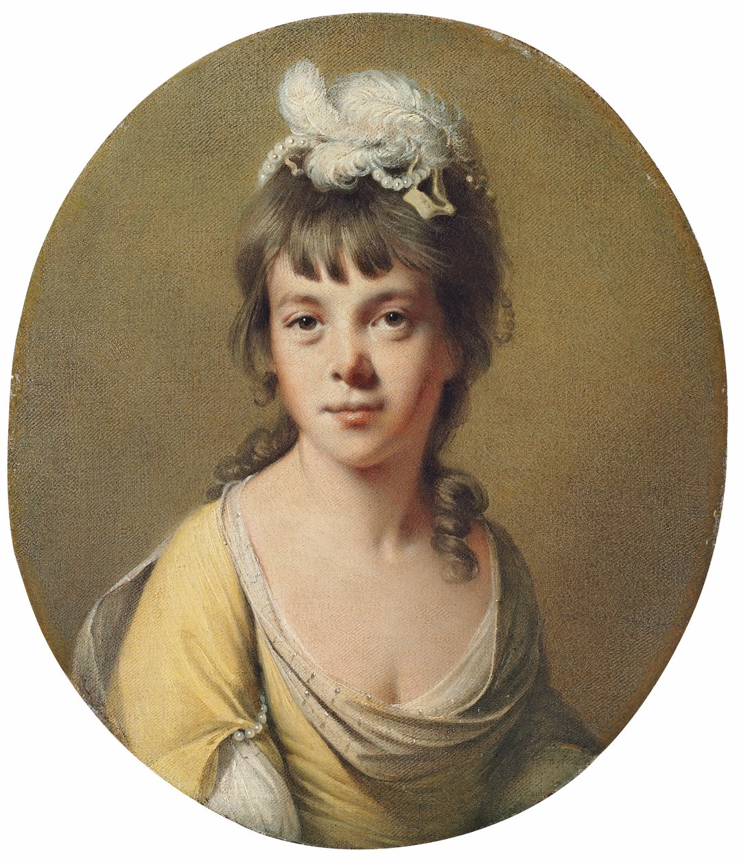 Neiti Harriet Hopen muotokuva tekijältä Joseph Wright of Derby