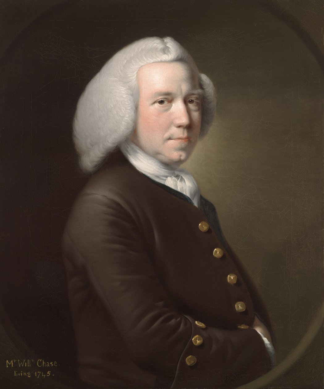 Muotokuva herra William Chase Sr., noin 1760-65. tekijältä Joseph Wright of Derby