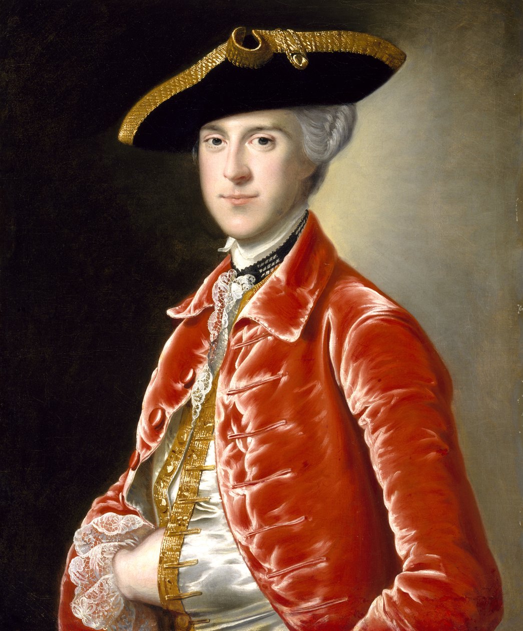 Gentlemanin muotokuva, n. 1760 tekijältä Joseph Wright of Derby