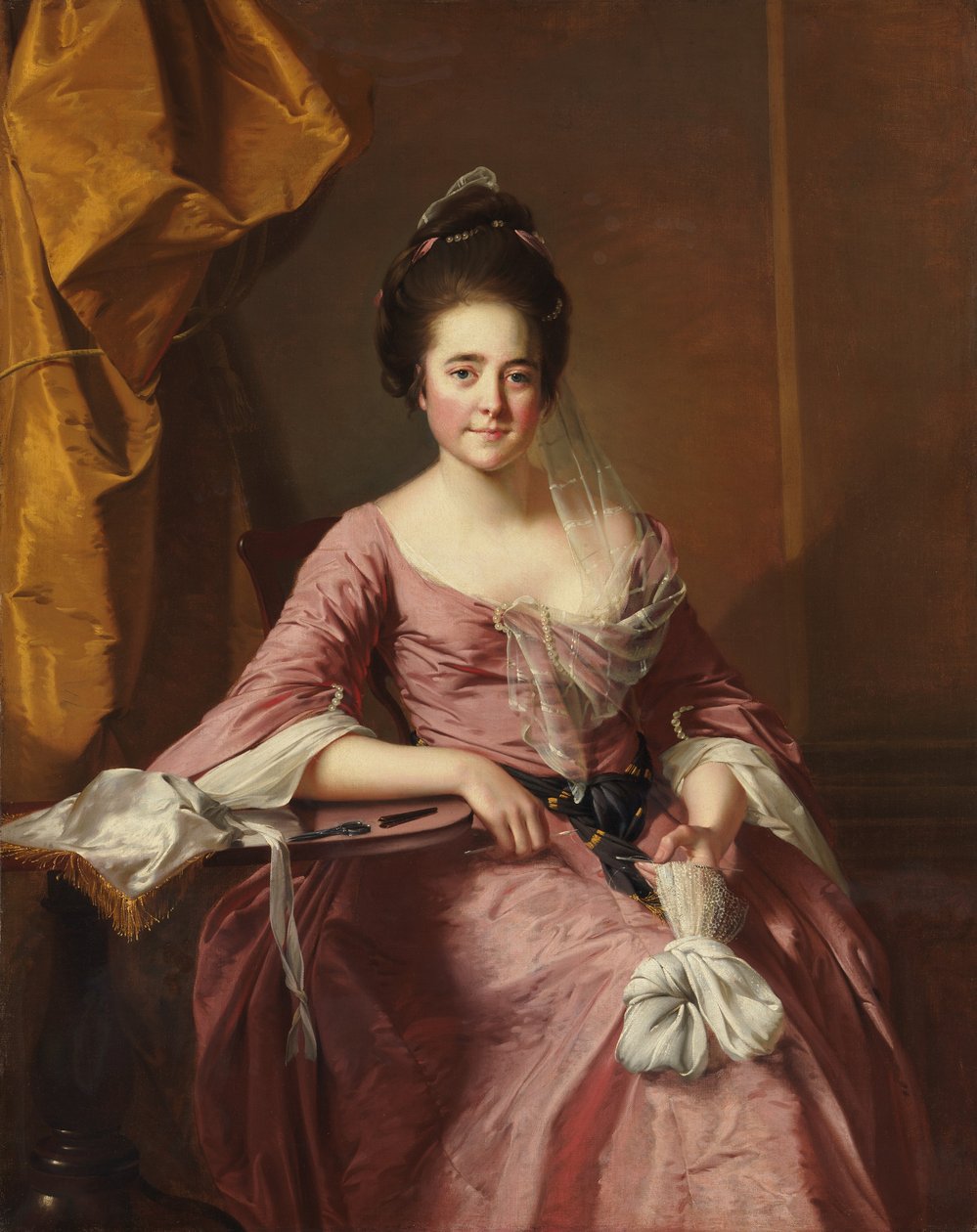 Naisen muotokuva, n. 1770. tekijältä Joseph Wright of Derby
