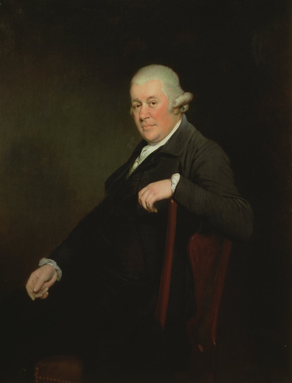 Pastori Basil Bury Beridge (173738-1808), n. 1785 tekijältä Joseph Wright of Derby