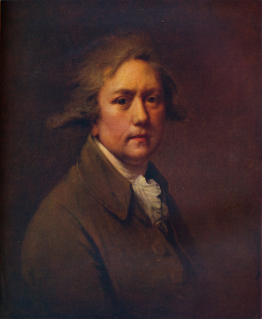 Omakuva noin 50-vuotiaana, c1782-1785, 1930. tekijältä Joseph Wright of Derby