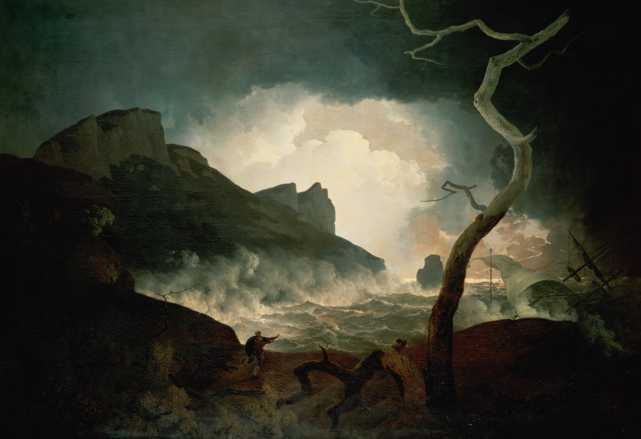 Myrsky, Karhun jahtaama Antigonus elokuvasta "The Winter