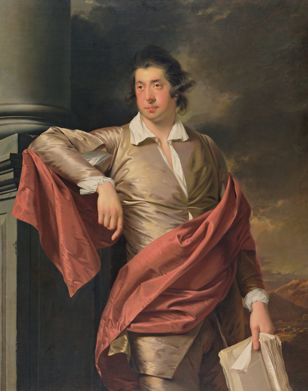 Thomas Day (öljy kankaalle) tekijältä Joseph Wright of Derby