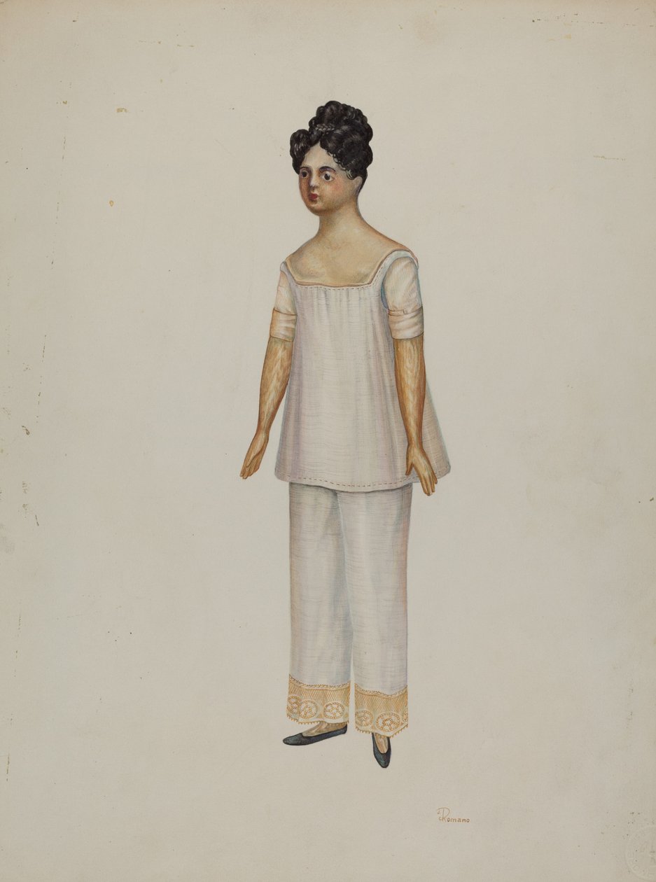 Nukke - Lydia Sherman, c. 1937. tekijältä Josephine C. Romano