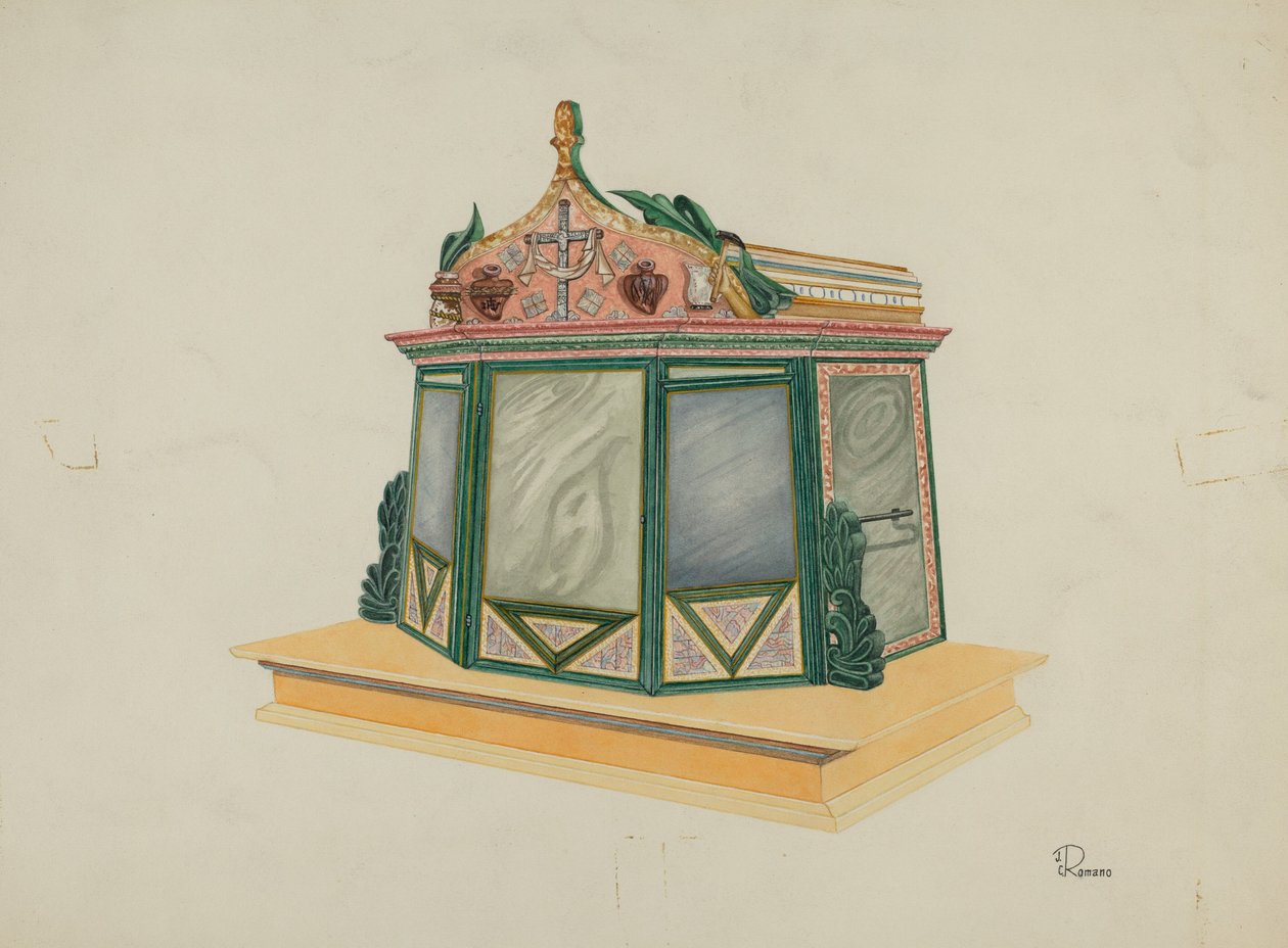 Tabernaakkeli, n. 1939. tekijältä Josephine C. Romano