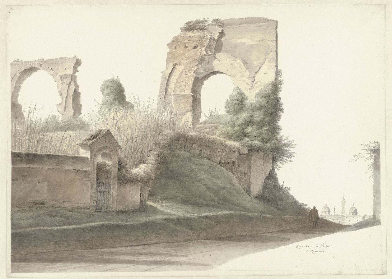 Neron akvedukti Roomassa tekijältä Josephus Augustus Knip