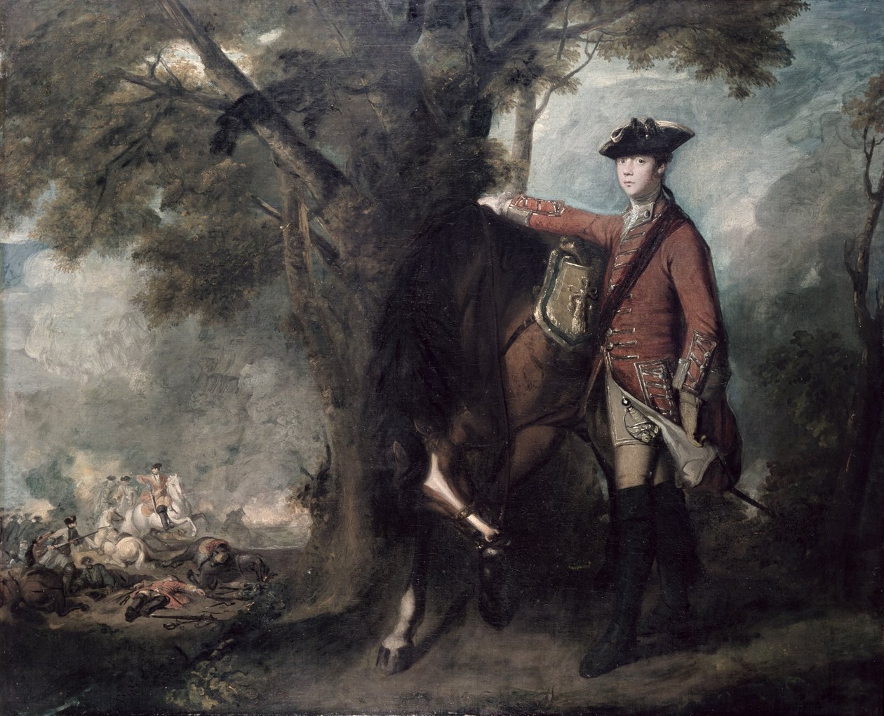 Cornet Nehemiah Winter, 11. lohikäärmeet, 1759 tekijältä Joshua Reynolds