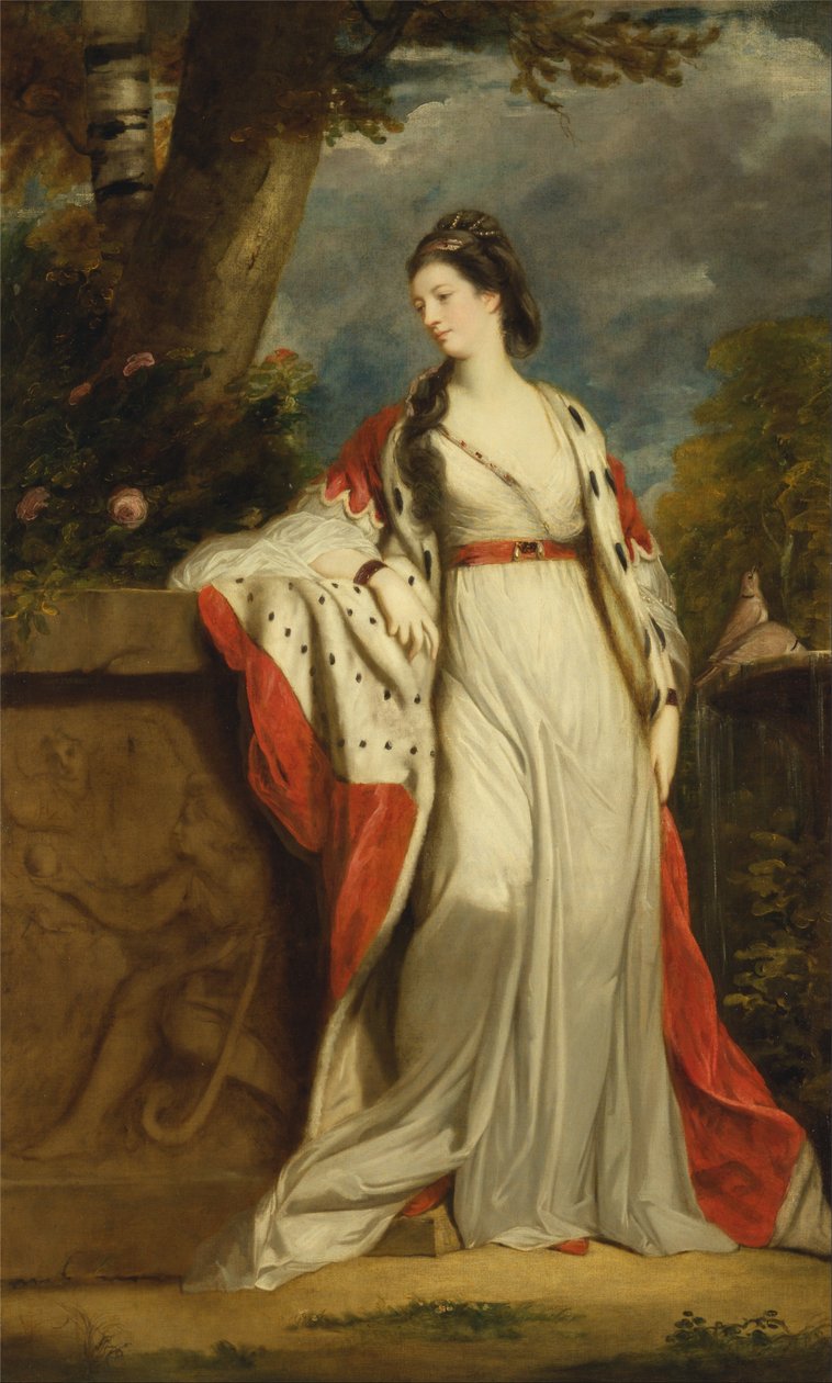 Elizabeth Gunning, Hamiltonin ja Argyllin herttuatar tekijältä Joshua Reynolds