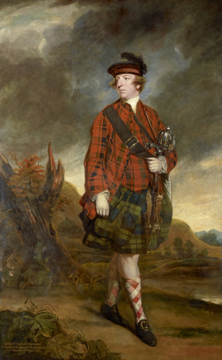 John Murray, Dunmoren 4. jaarli tekijältä Joshua Reynolds