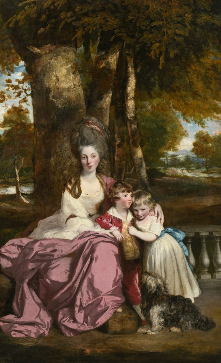 Lady Elizabeth Delmé ja hänen lapsensa tekijältä Joshua Reynolds