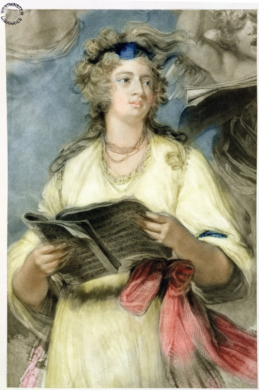 Mrs Billington St. Ceciliana (katso myös 84565) tekijältä Joshua Reynolds
