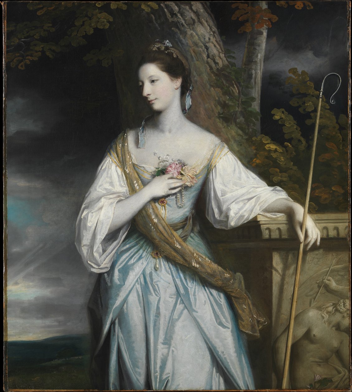 Muotokuva Anne Dashwood (1743–1830), myöhemmin Gallowayn kreivitär tekijältä Joshua Reynolds