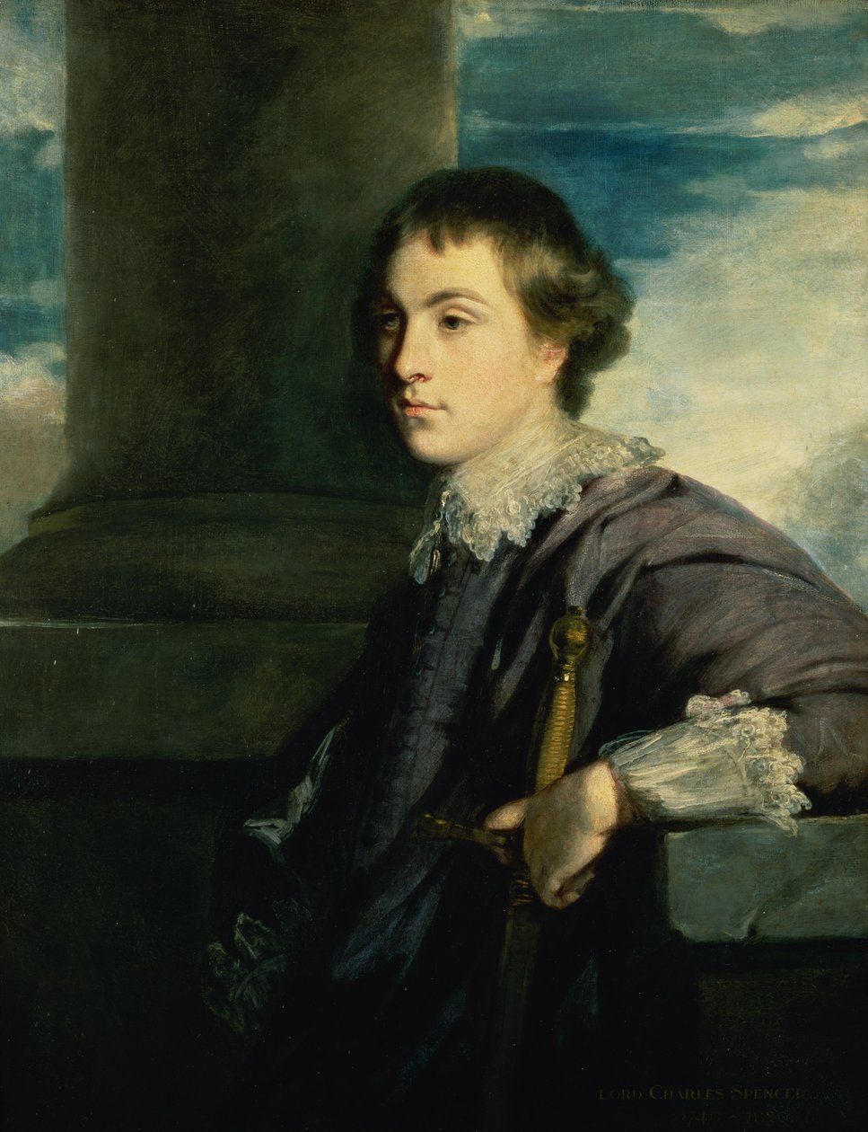 John Charles Spencerin, Lord Althorpin muotokuva tekijältä Joshua Reynolds