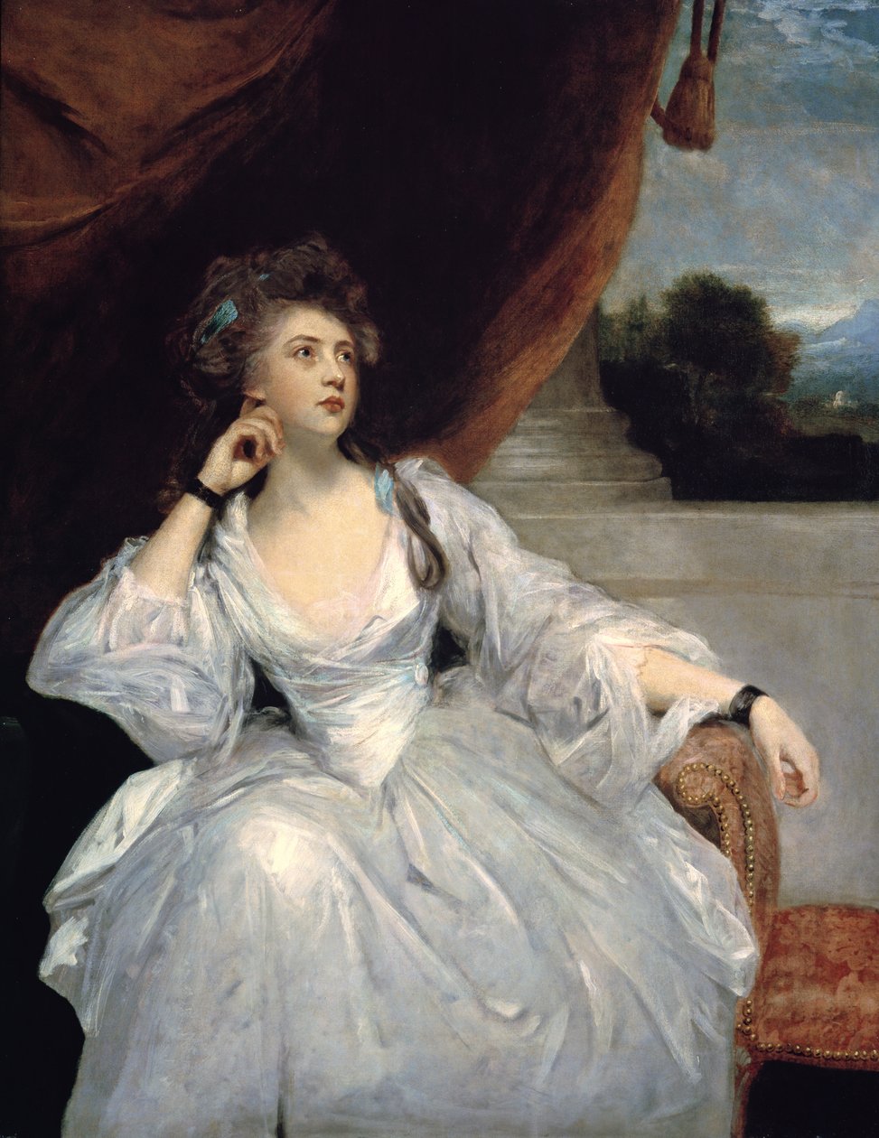 Rouva Stanhopen muotokuva tekijältä Joshua Reynolds