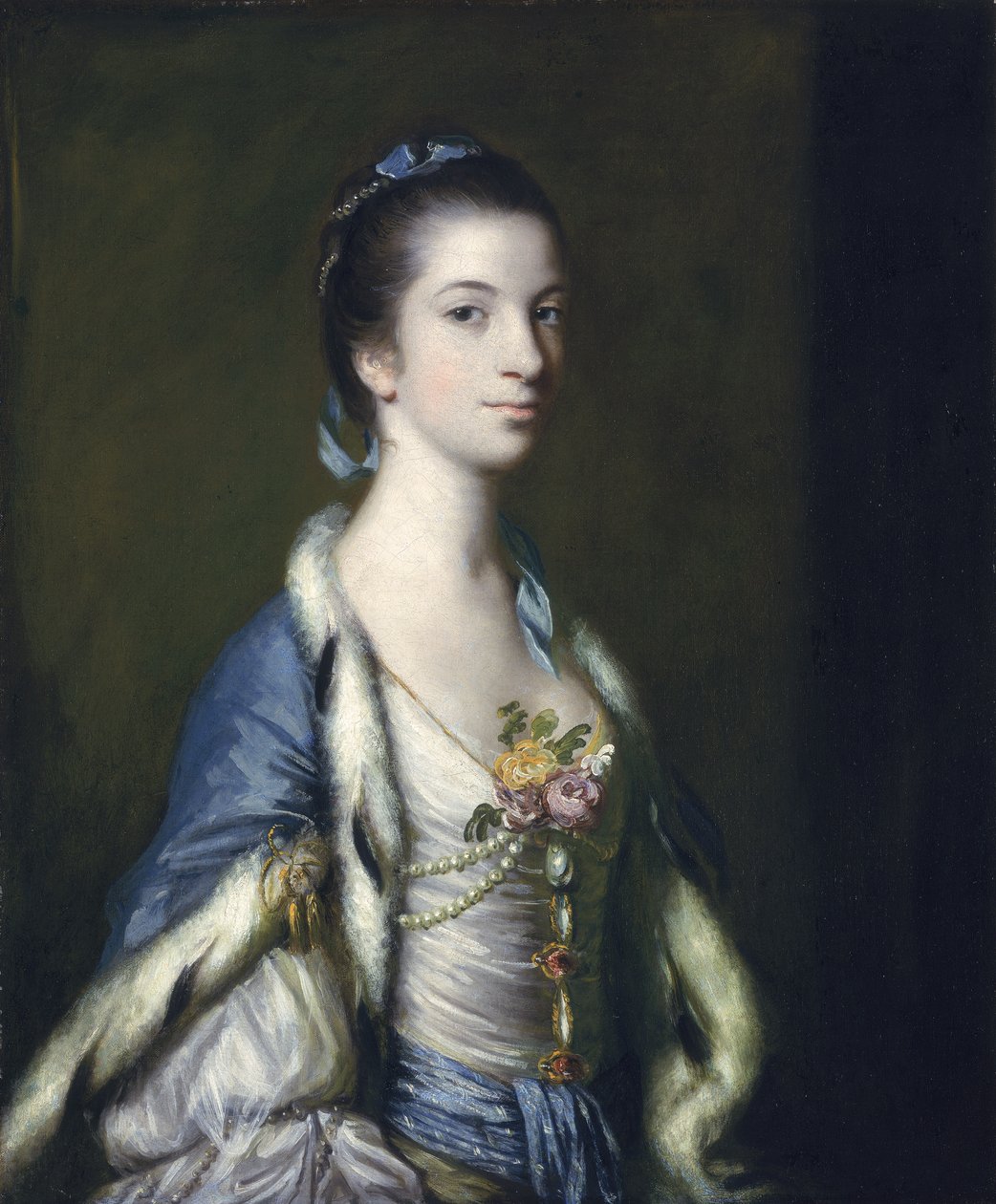 Naisen muotokuva, 1758 tekijältä Joshua Reynolds