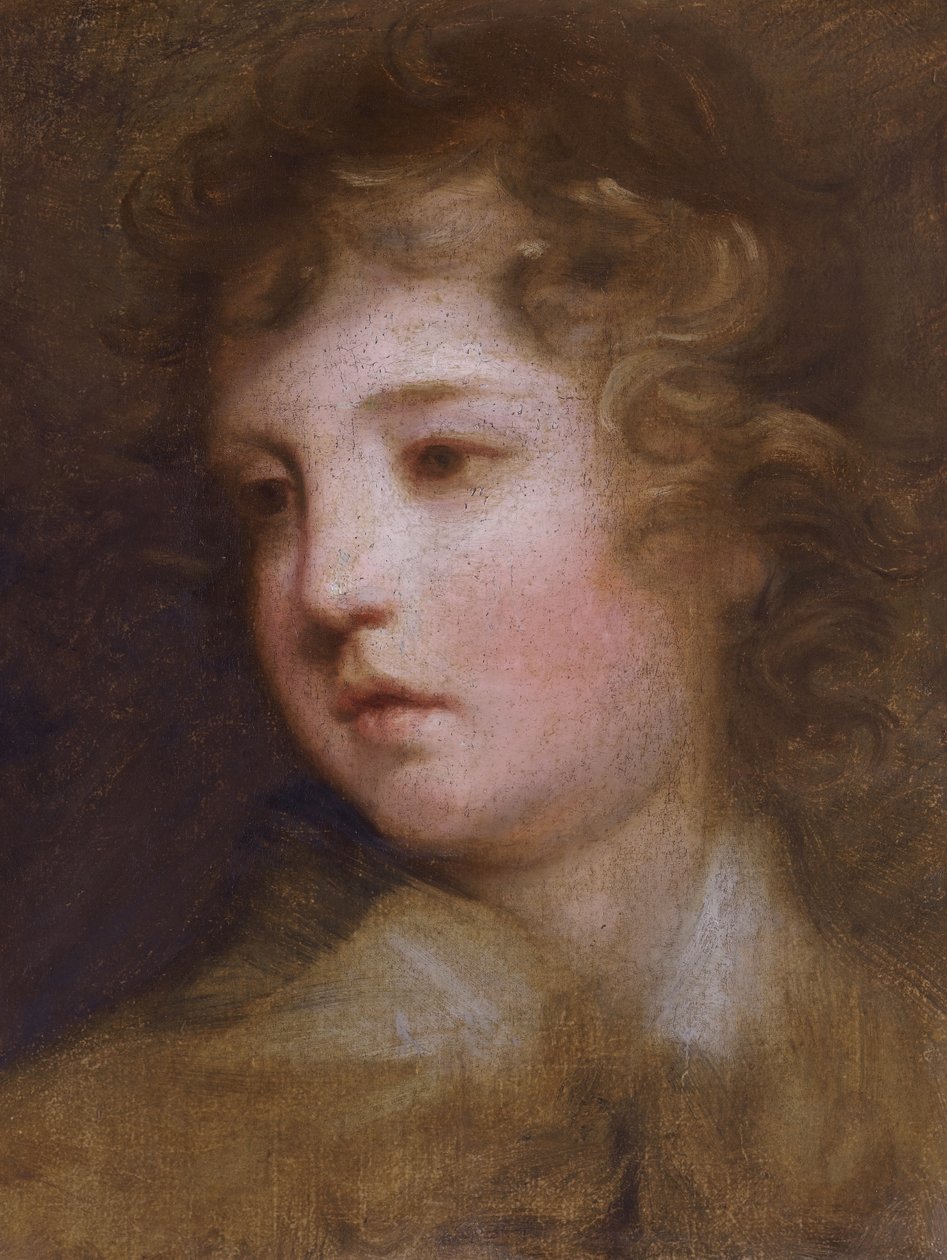 Tutkimus lordi George Seymour Conwayn (1763-1848) poikamuotokuvaa varten tekijältä Joshua Reynolds