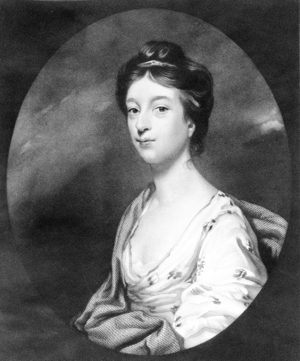Susanna Taylor, kaiverrettu Charles Algernon Tomkinsin toimesta, 1862. tekijältä Joshua Reynolds