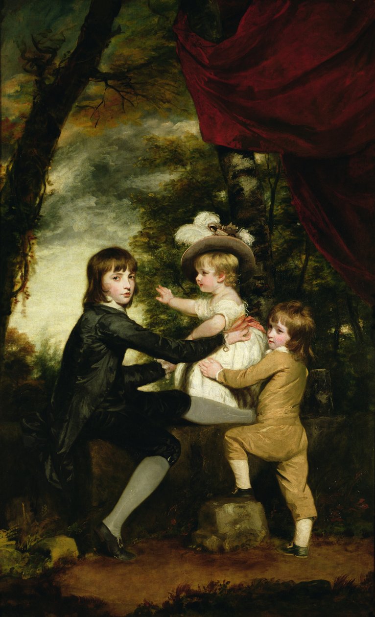 Karitsan lapset, 1783-85 tekijältä Joshua Reynolds
