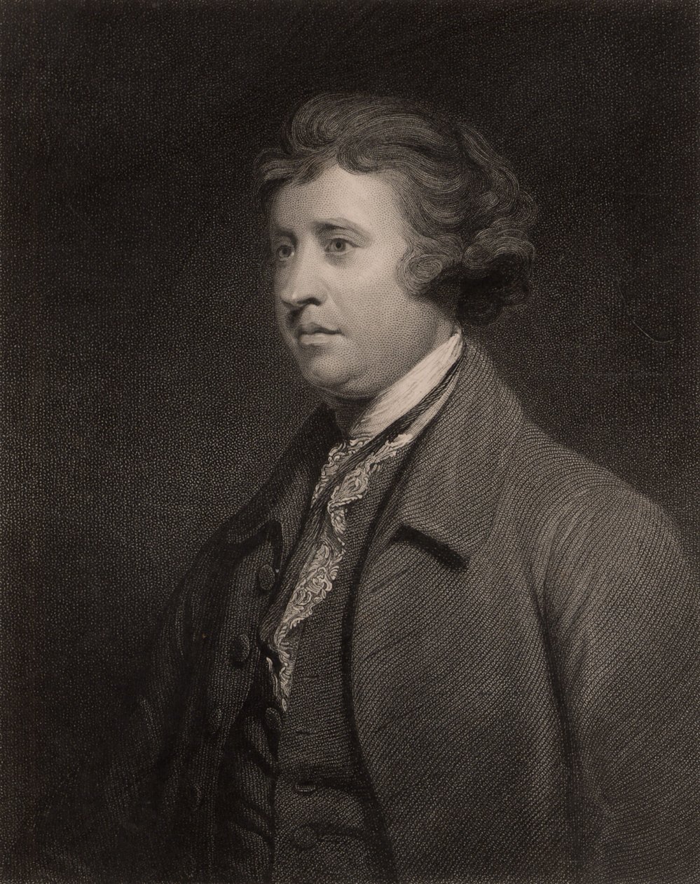 Edmund Burke (1729-1797) tekijältä Joshua (after) Reynolds