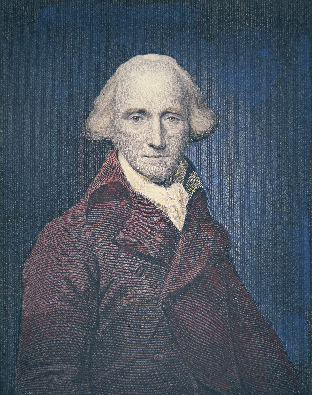 Warren Hastings, kaiverrus H. Robinson, n. 1835 (väri litho) tekijältä Joshua (after) Reynolds