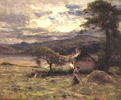 Hayfield lähellä Llandudnoa tekijältä Joshua Anderson Hague
