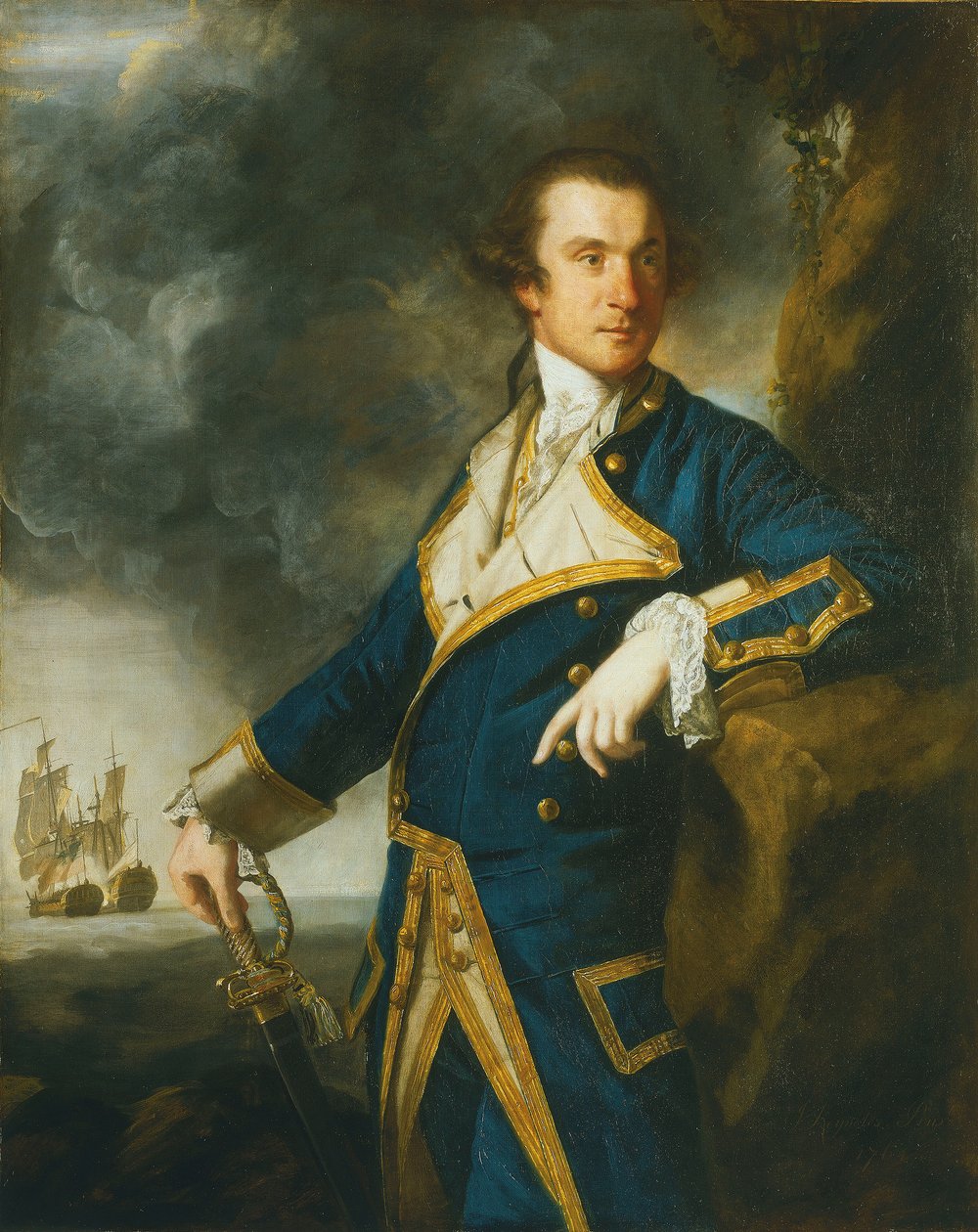 Amiraali Alexander Hood tekijältä Joshua Reynolds