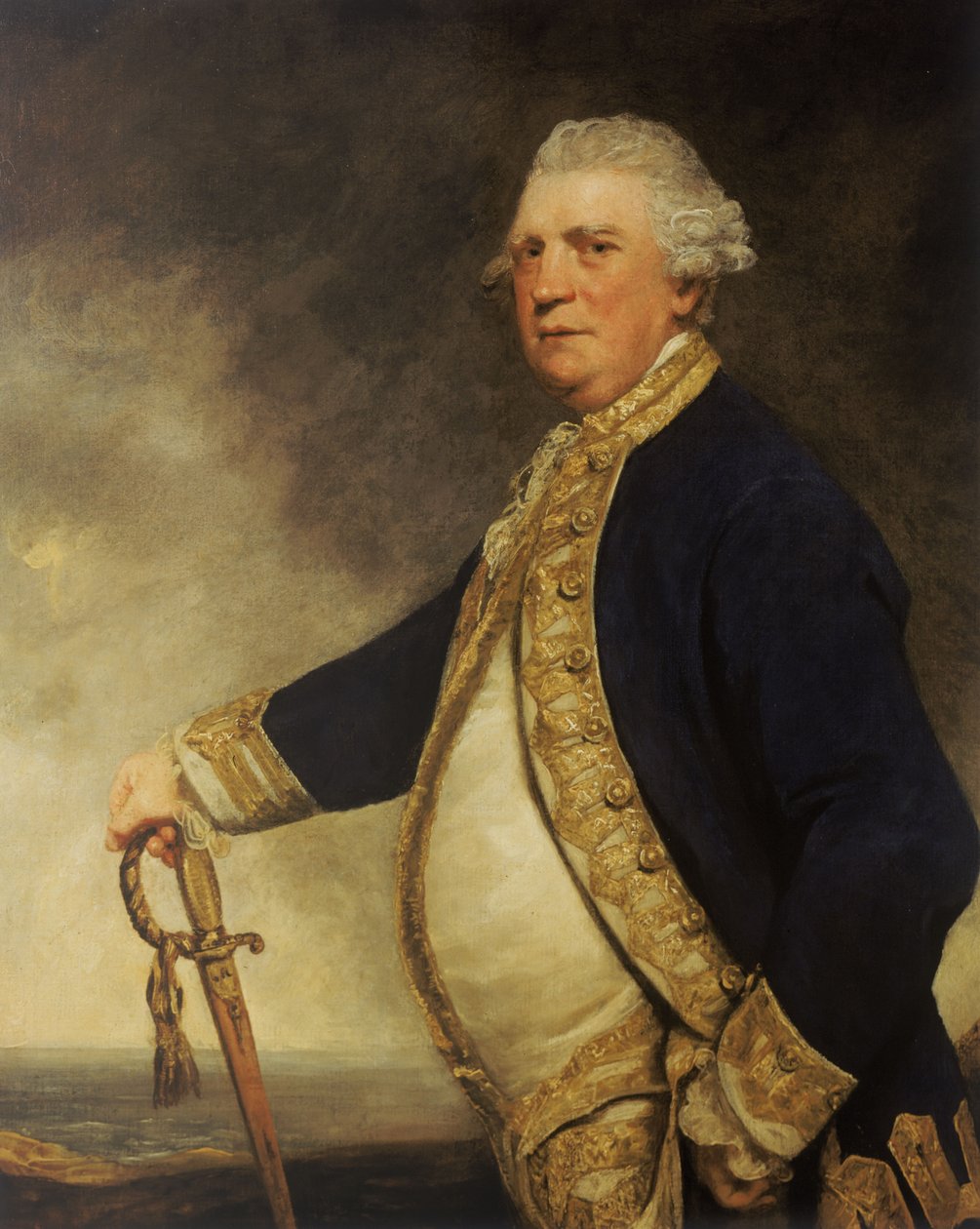 Amiraali Augustus Keppel (1725-1786) tekijältä Joshua Reynolds