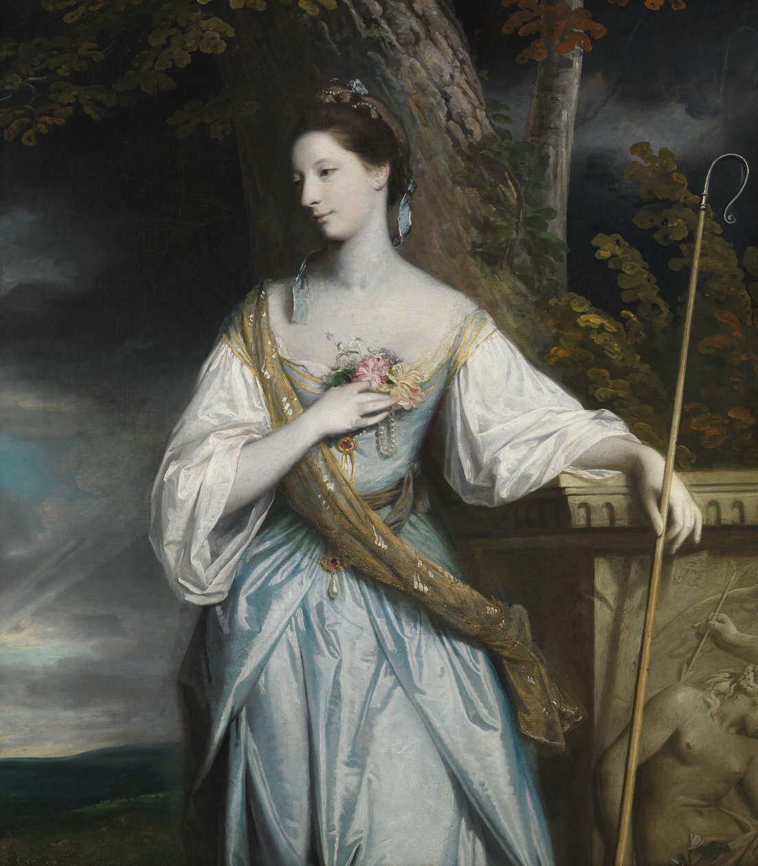 Anne Dashwood 1743-1830, myöhemmin Gallowayn kreivitär, 1764. tekijältä Joshua Reynolds