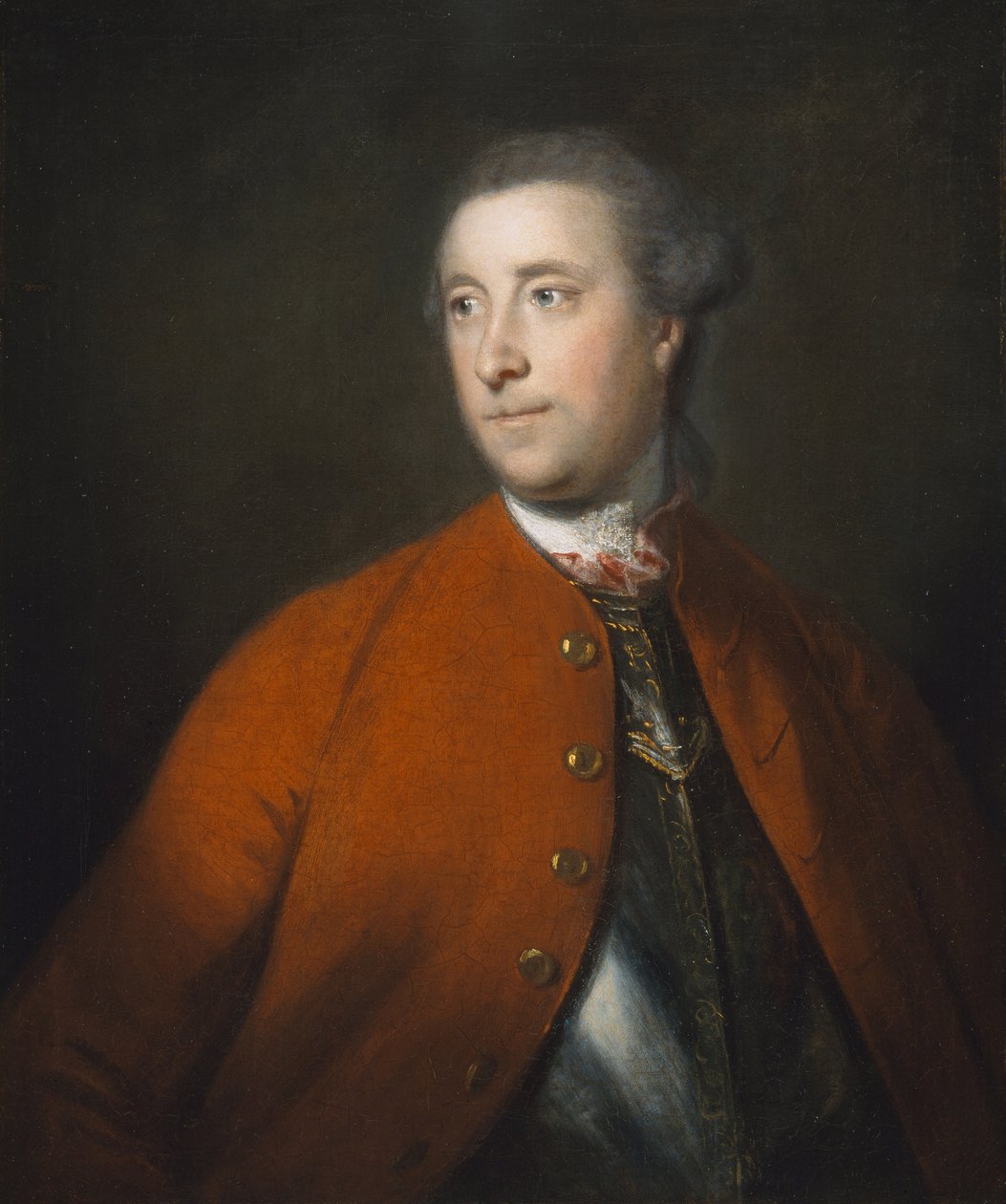 Eversti The Honorable John Barrington (k. 1764) n. 1758 tekijältä Joshua Reynolds