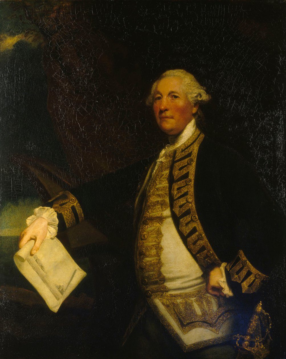 kommodori Sir William James (1721-1783) tekijältä Joshua Reynolds