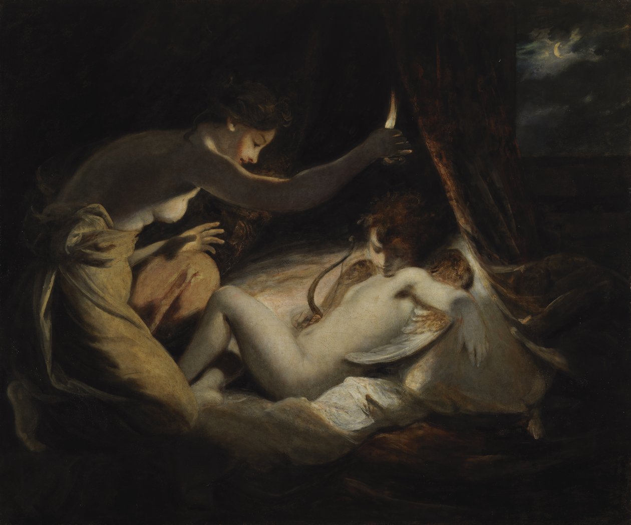 Cupid and Psyche, n. 1789 tekijältä Joshua Reynolds