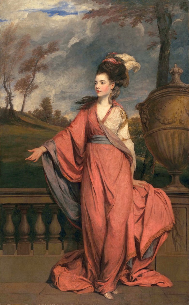 Jane Fleming, myöhemmin Harringtonin kreivitär, n. 1778-1779 tekijältä Joshua Reynolds