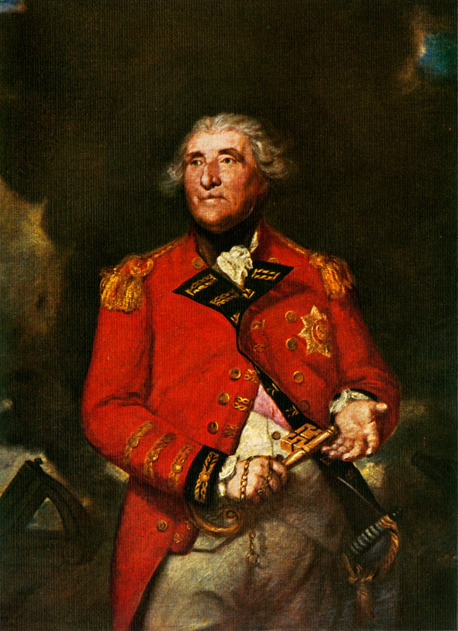 Lord Heathfield, 1787, c1912 tekijältä Joshua Reynolds