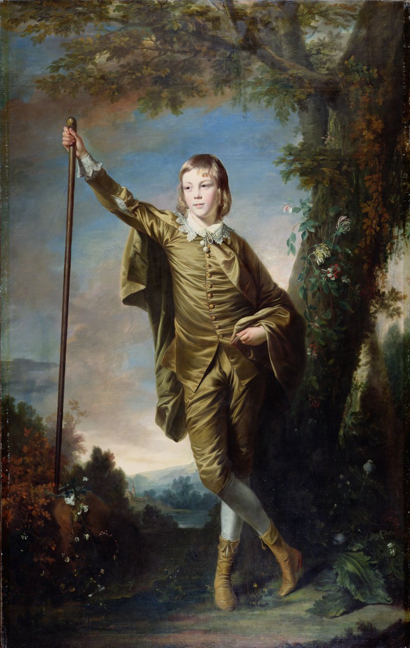 Mestari Thomas Lister (The Brown Boy) tekijältä Joshua Reynolds