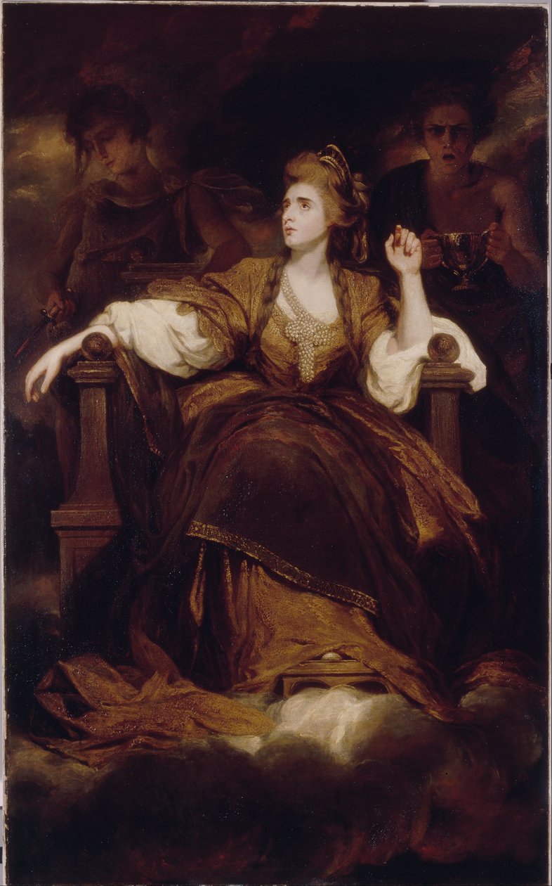 Rouva Siddons traagisena muusana tekijältä Joshua Reynolds