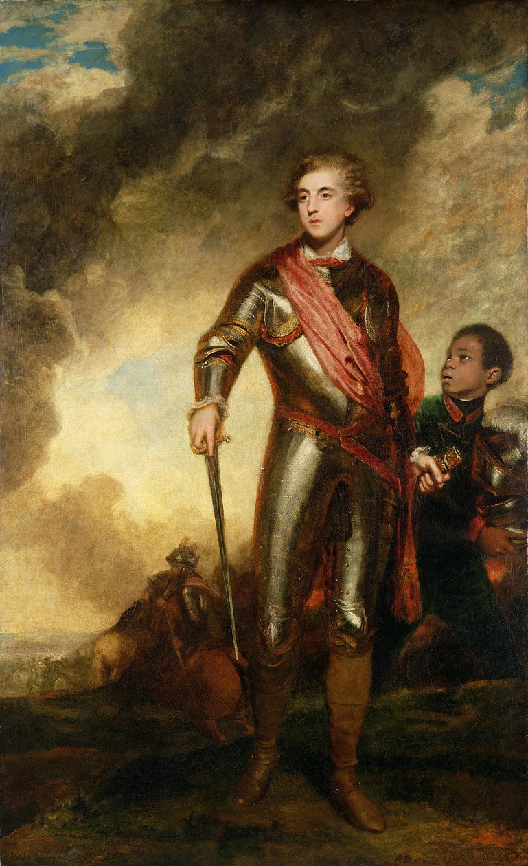 Charles Stanhopen, Harringtonin kolmannen jaarlin (1753-1816) muotokuva 1782 (öljy kankaalle) tekijältä Joshua Reynolds