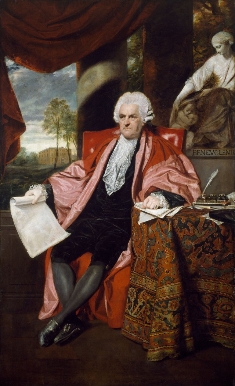 Tri. John Ashin muotokuva tekijältä Joshua Reynolds