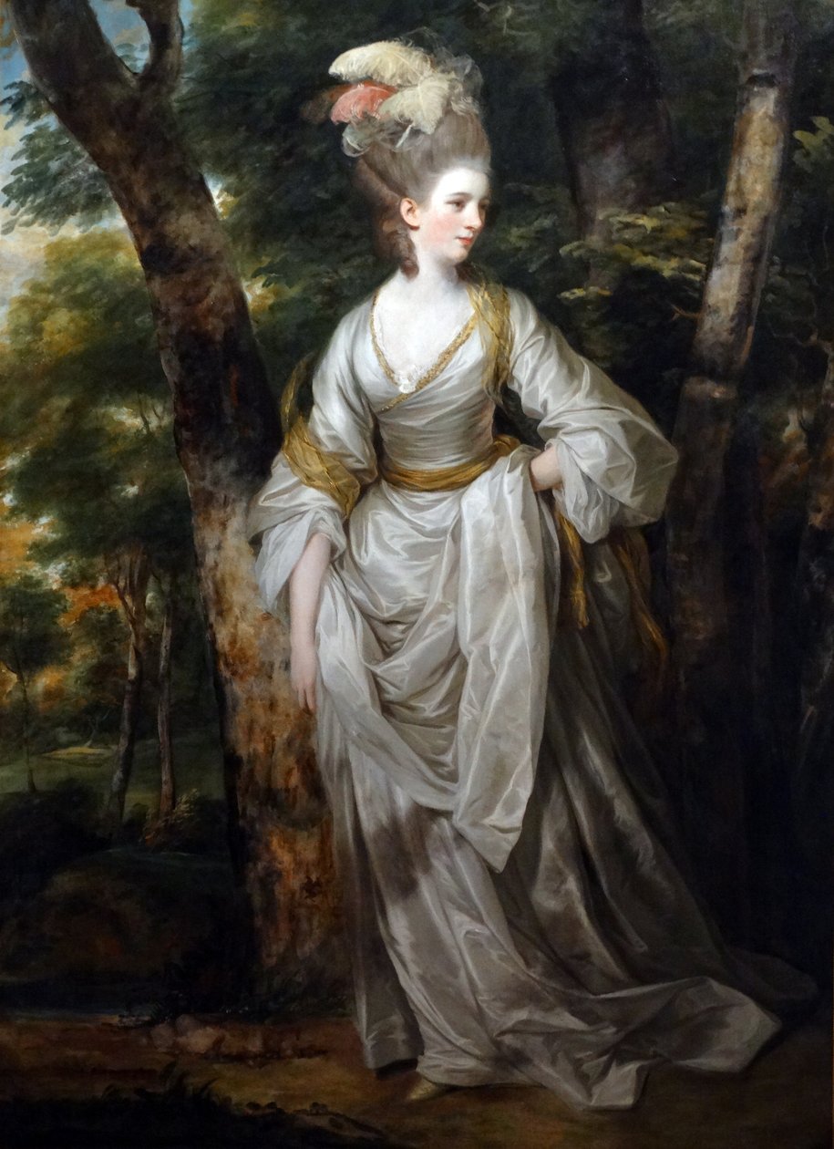 Joshua Reynoldsin muotokuva rouva Elizabeth Karnakista tekijältä Joshua Reynolds