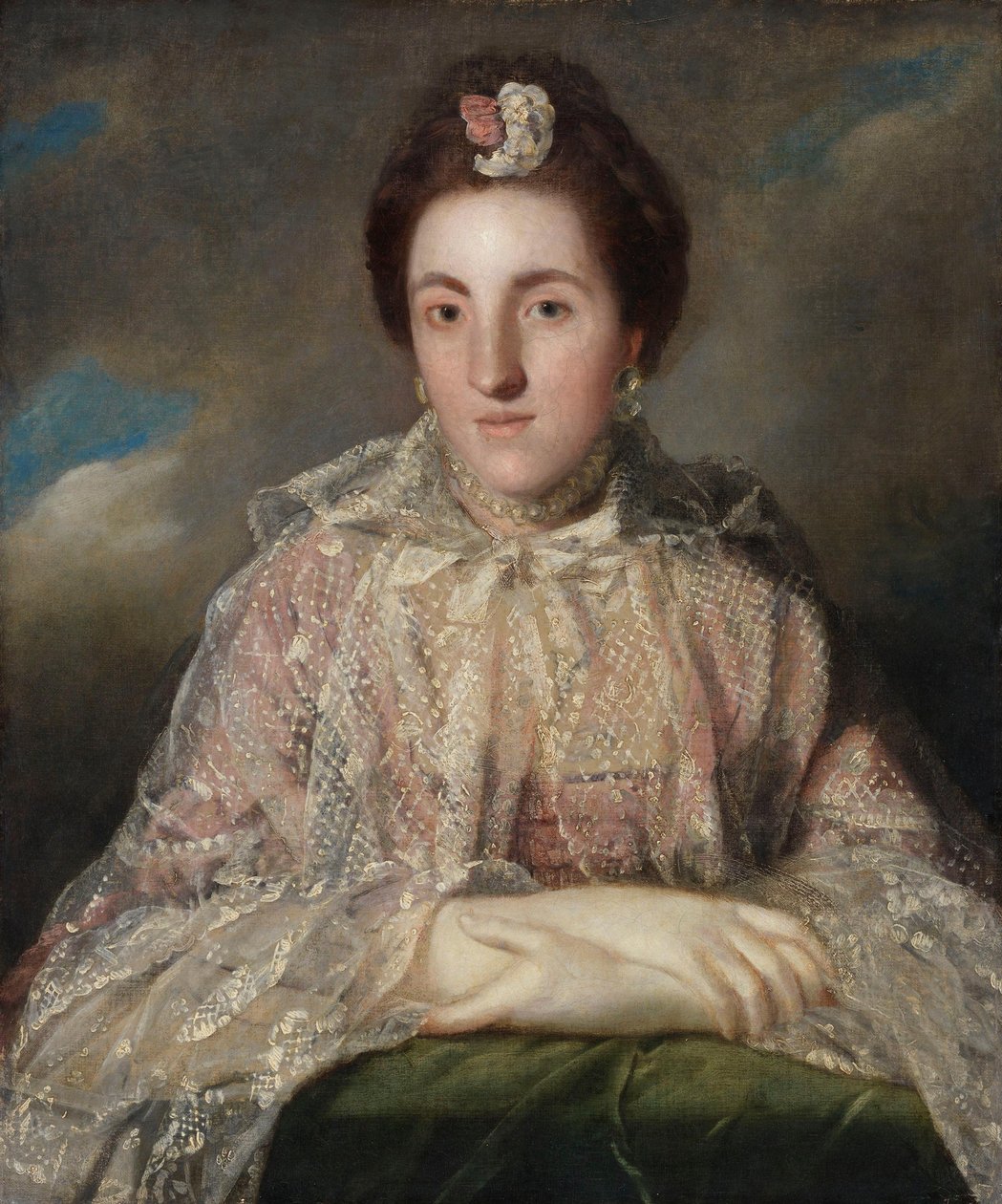 Rouva William Fortescuen (1733/34-1820), myöhemmän Clermontin kreivittären, muotokuva tekijältä Joshua Reynolds