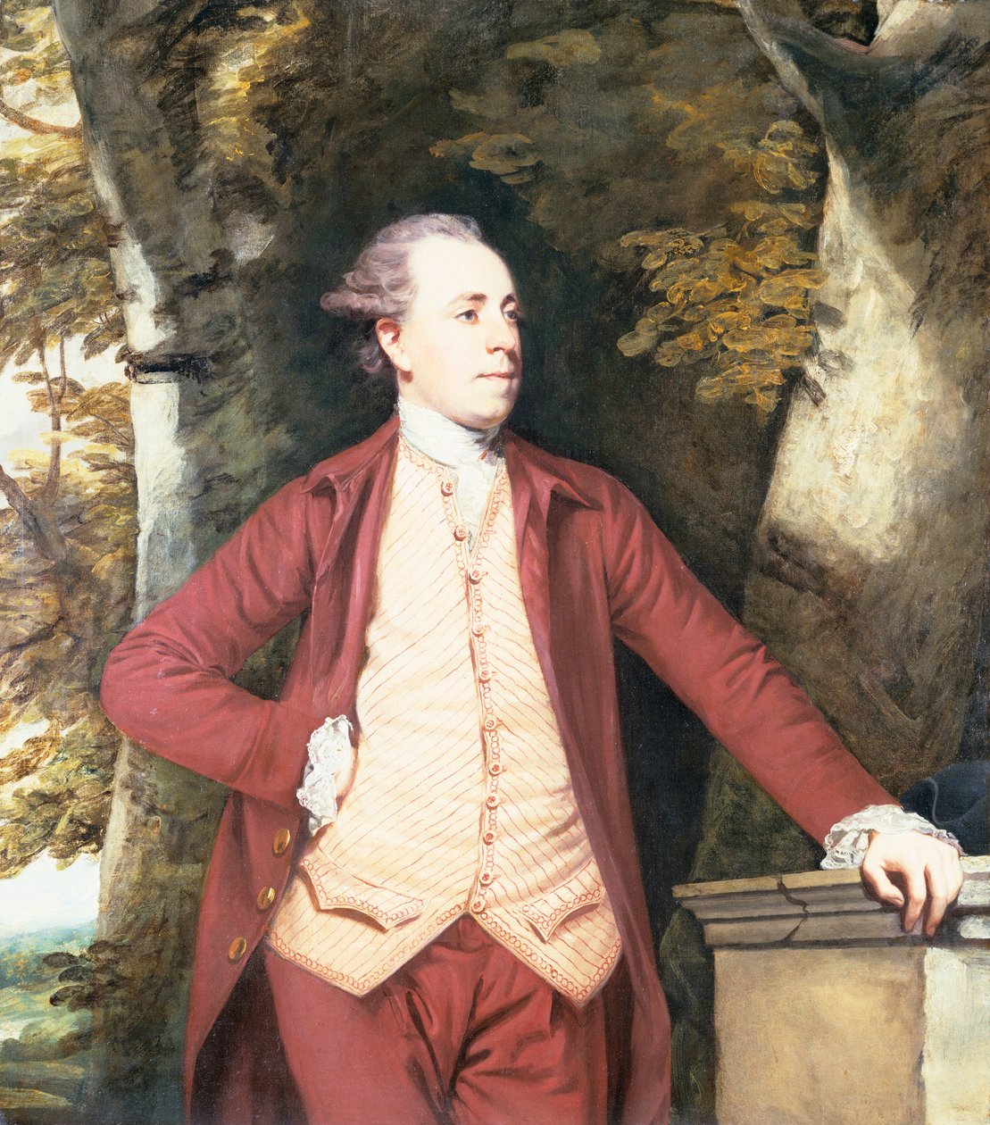 Muotokuva Richard Croftsista West Harlingista, Norfolkista tekijältä Joshua Reynolds