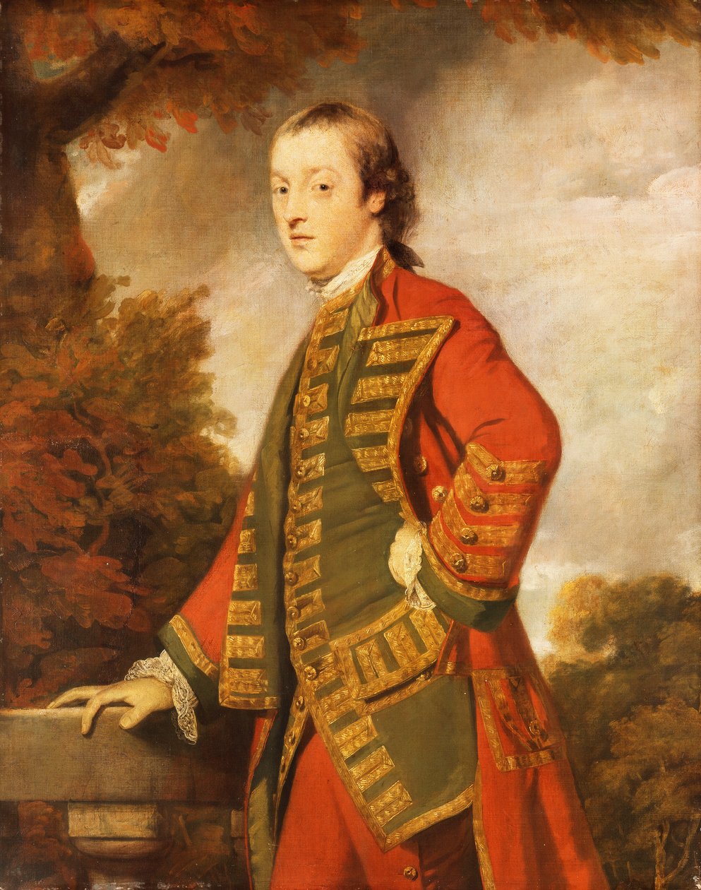 Sir Gerard Napierin muotokuva, 6th Bt. tekijältä Joshua Reynolds