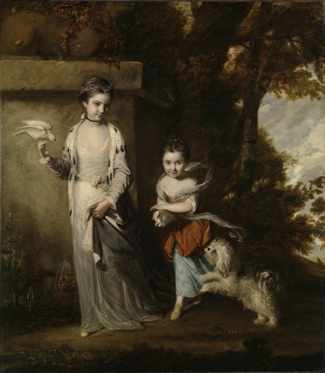 Ladies Amabel ja Mary Jemima Yorken muotokuva tekijältä Joshua Reynolds