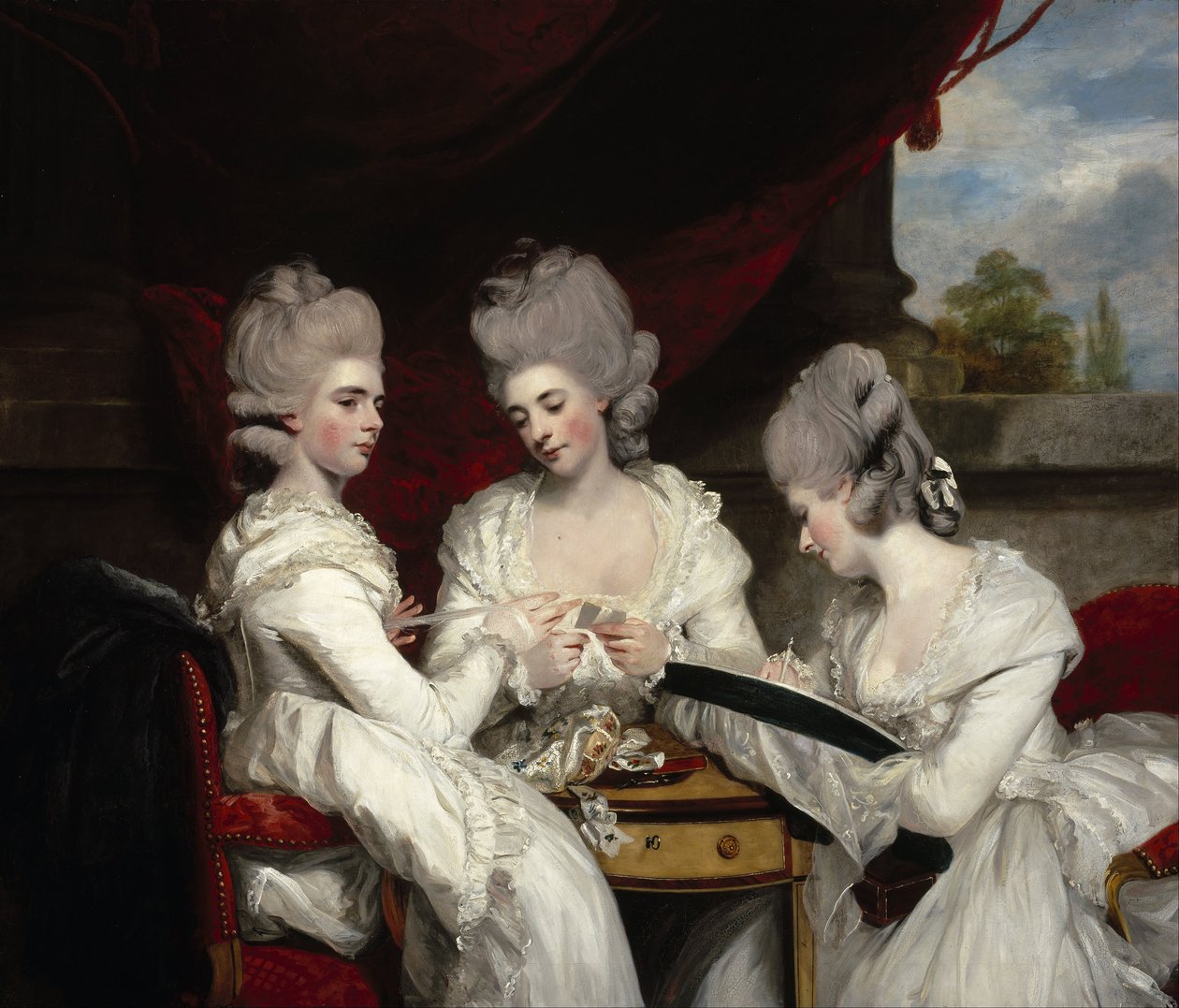 The Ladies Waldegrave, 1780 tekijältä Joshua Reynolds