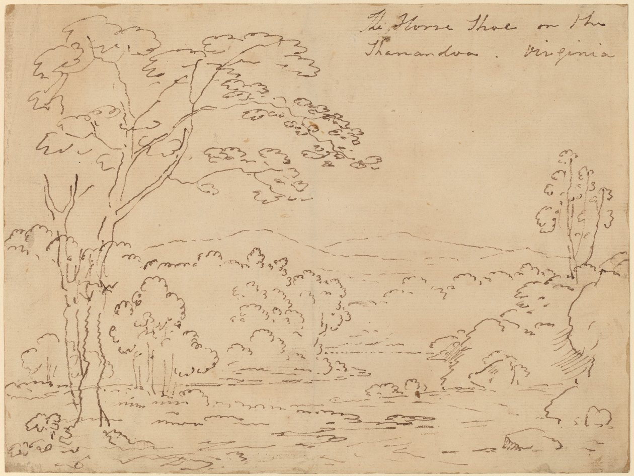 Hevosenkenkä Shenandoahissa, Virginiassa tekijältä Joshua Shaw