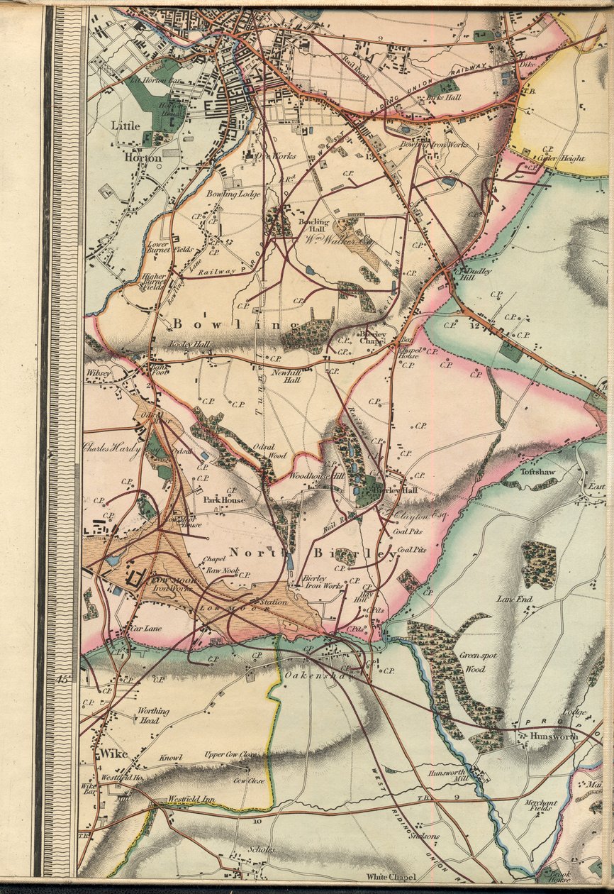 C1 eteläinen Bradford, Bolling Hall, Bowling  North Brierley. tekijältä Joshua Thorp