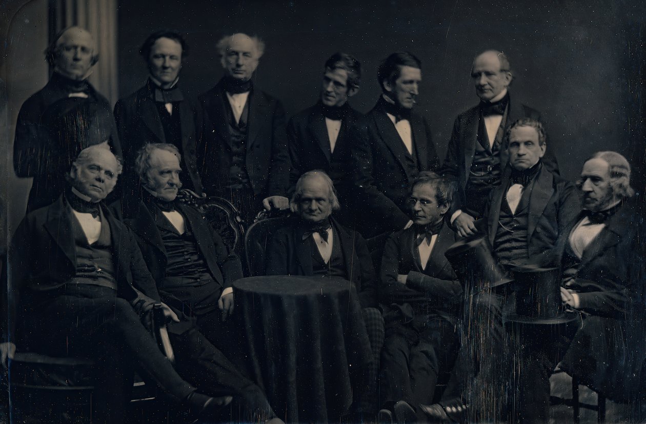 Boston Doctors, n. 1850. Tekijät: Josiah Johnson Hawes, Albert Sands Southworth. tekijältä Josiah Johnson Hawes, Albert Sands Southworth