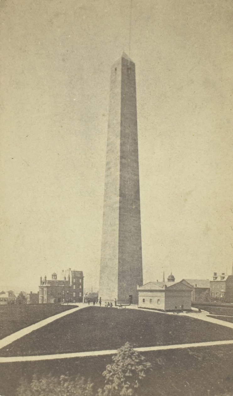 Bunker Hill -monumentti, 18451900. tekijältä Josiah Johnson Hawes