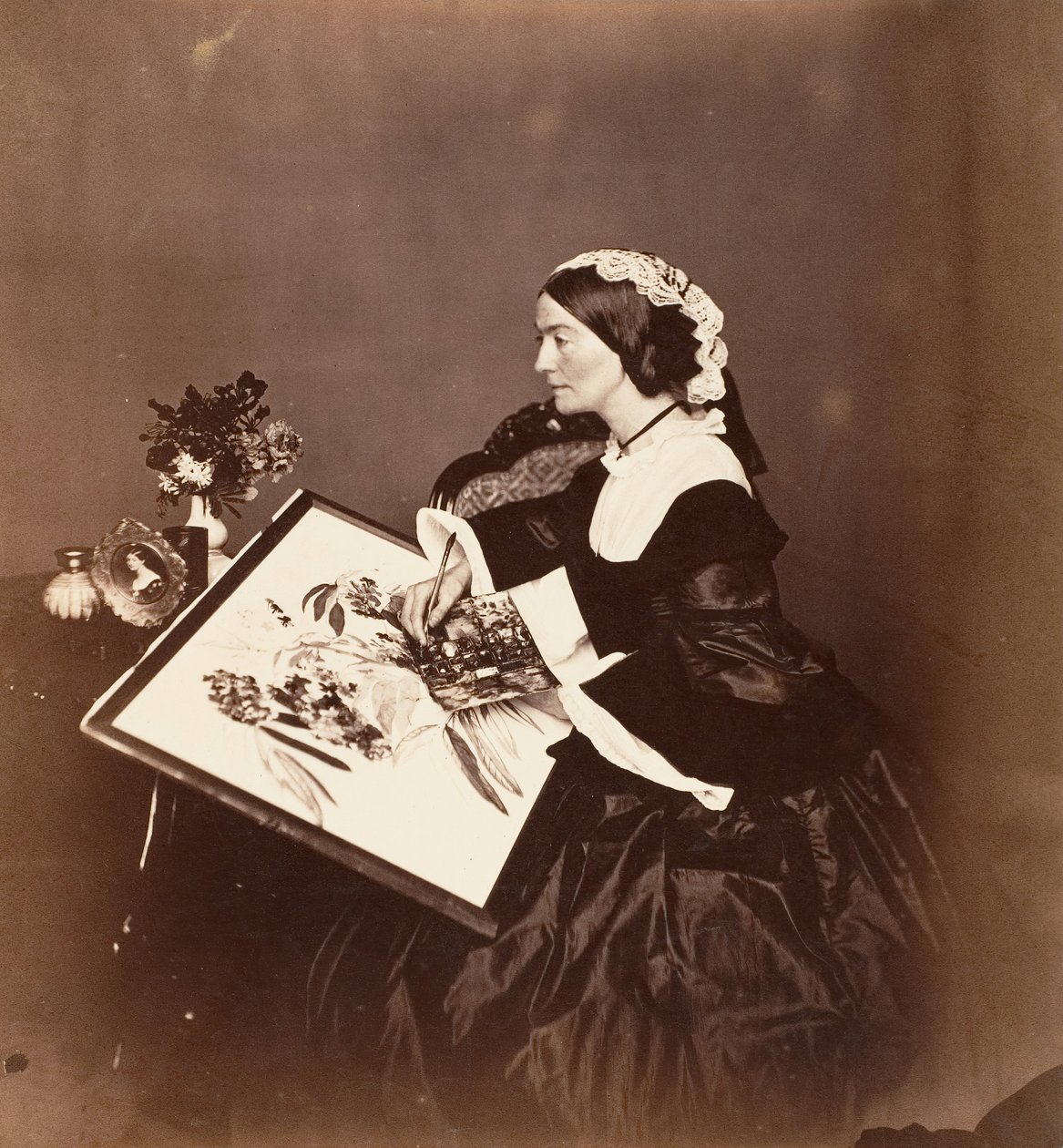 Kreivitär Canning, Kalkutta, 1861. tekijältä Josiah Rowe