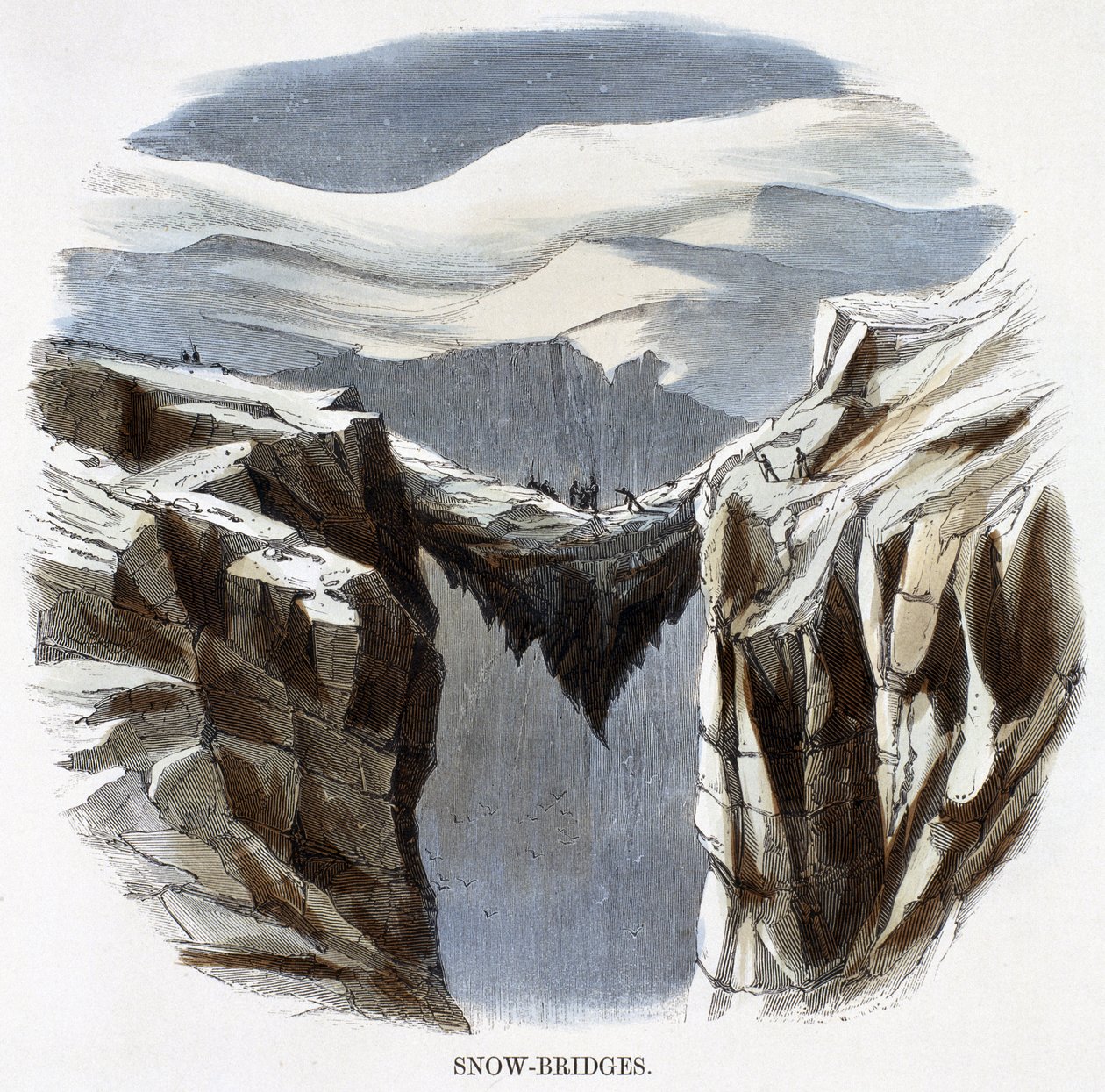 Lumisillat, luonnonilmiöistä, 1849 tekijältä Josiah Wood Whymper